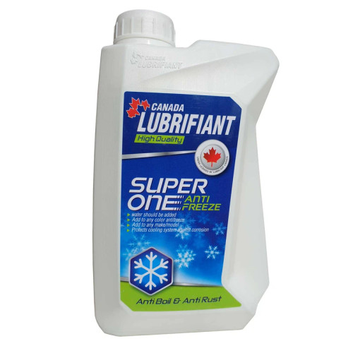 ضدیخ خودرو کانادا لوبریفنت مدل Super ONE حجم ۱ لیتر