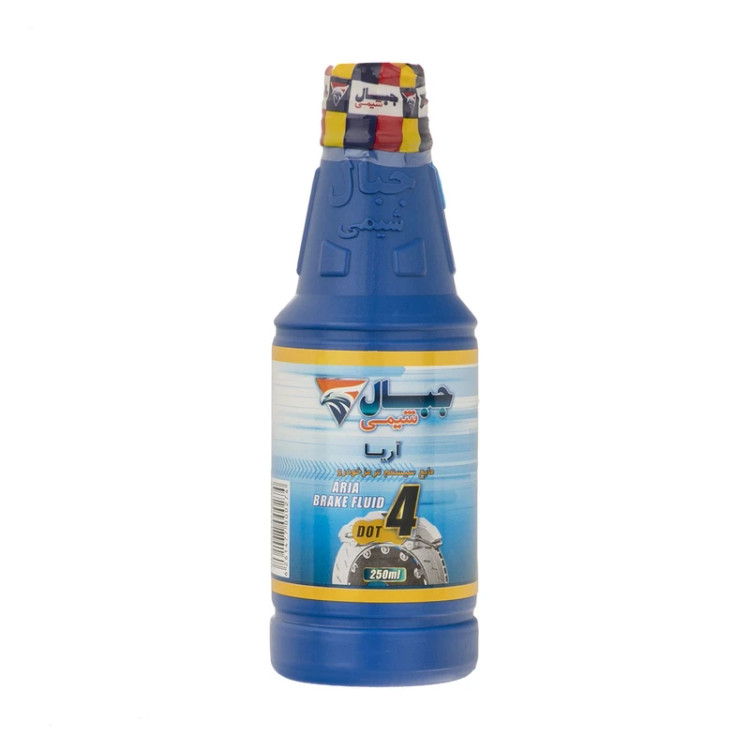 عمده روغن ترمز خودرو جبال شیمی مدل آریا DOT4 حجم 250 میلی لیتر دست 24عددی